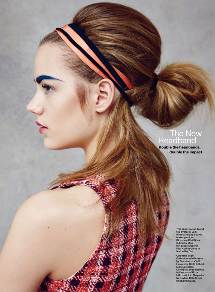 「Cooler Heads」《Allure》杂志2015年1月号