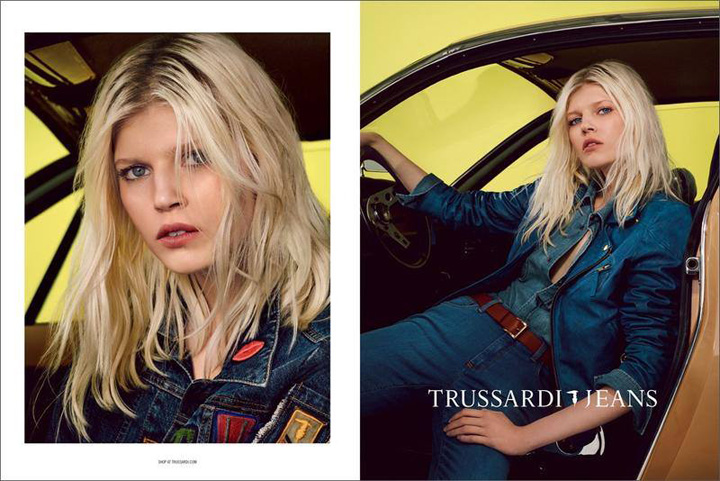 Trussardi 2015春夏牛仔系列广告大片