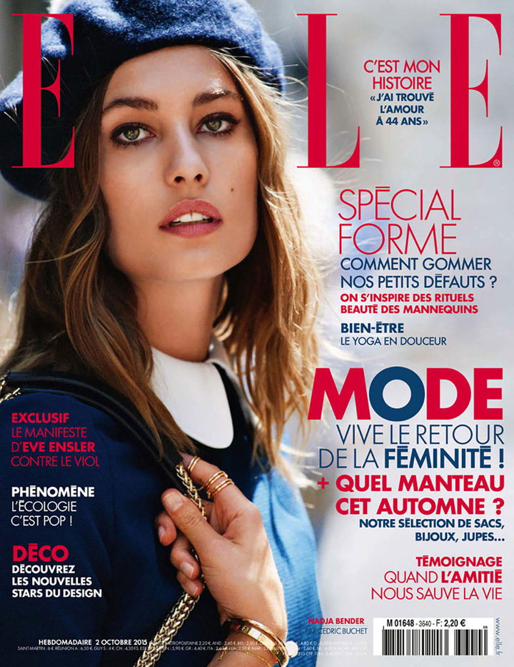 Nadja Bender《Elle》法国版2015年10月号
