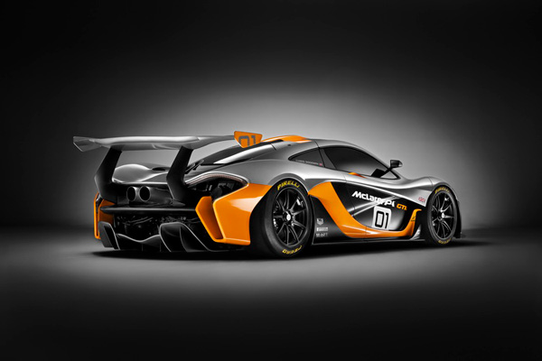 McLaren 圆石滩发布P1 GTR设计概念车